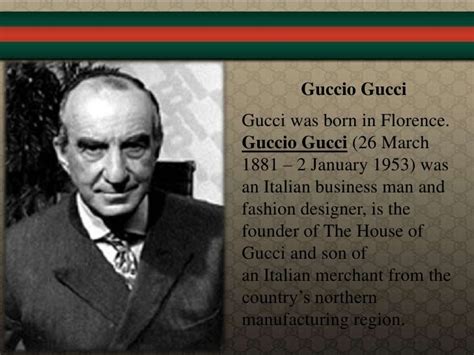 gucci giorgio|what year was Gucci founded.